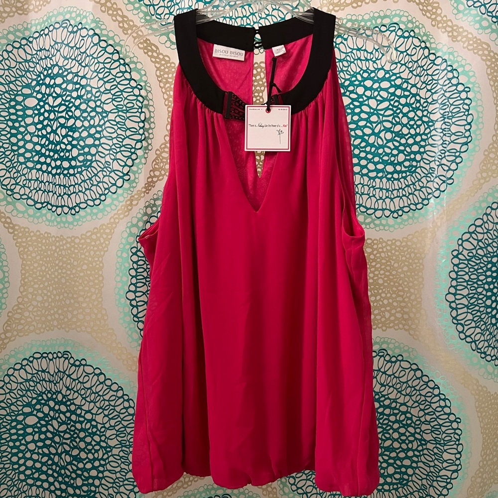 Magenta Bisou Bisou casual top